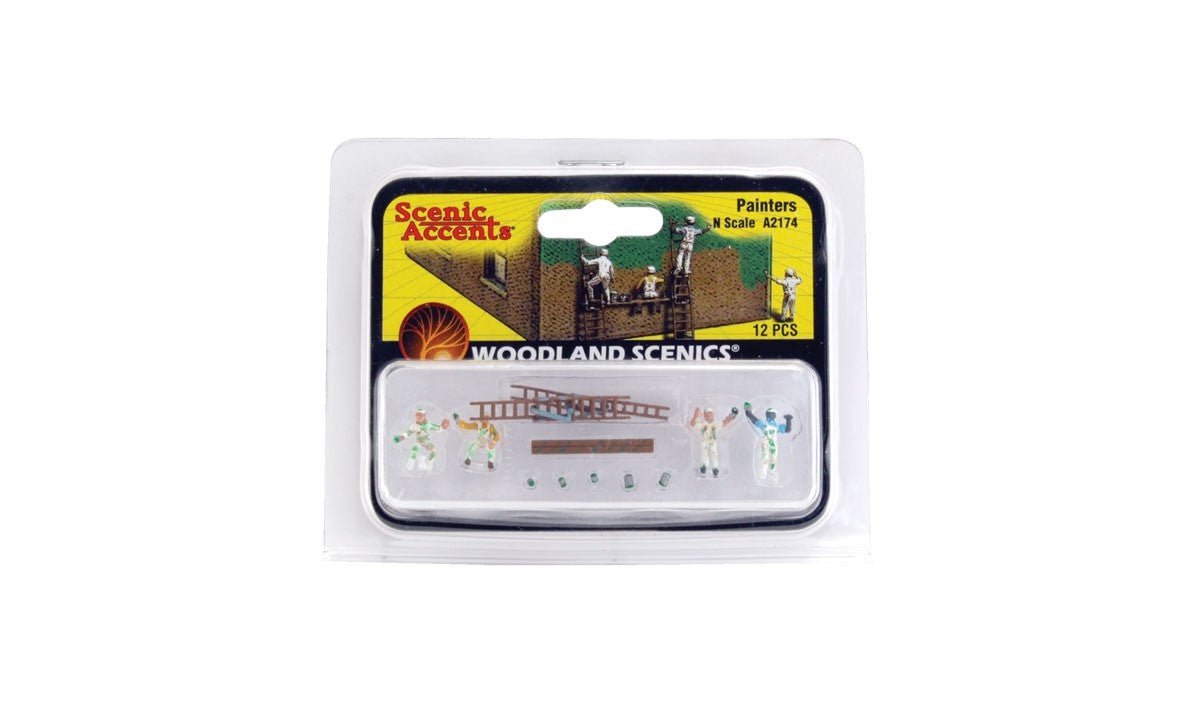 Woodland Scenics A2174 N Scale Painters - Oakville Model Trains Depot