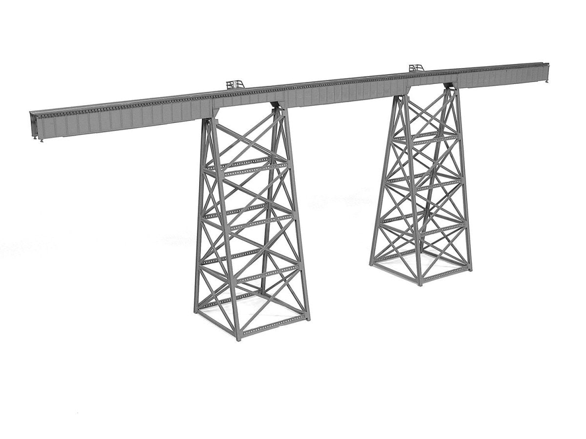 Micro Engineering 75 - 519 N Scale 320' Tall Steel Viaduct Standard Bridge Kit - Oakville Model Trains Depot
