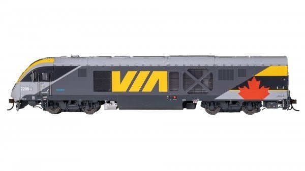 Bachmann 69001 HO Scale VIA Rail Siemens SCV - 42 Charger - 2200 - DCC/Sound - Oakville Model Trains Depot
