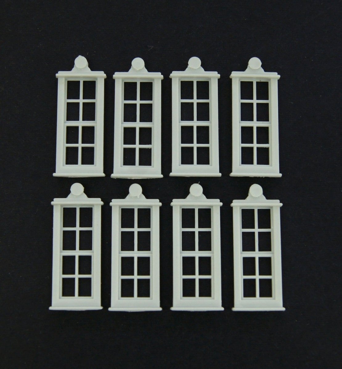 Micro Engineering 80 - 060 HO Scale Industrial Windows 30" × 81" 8 - Pane - 8 pcs - Oakville Model Trains Depot
