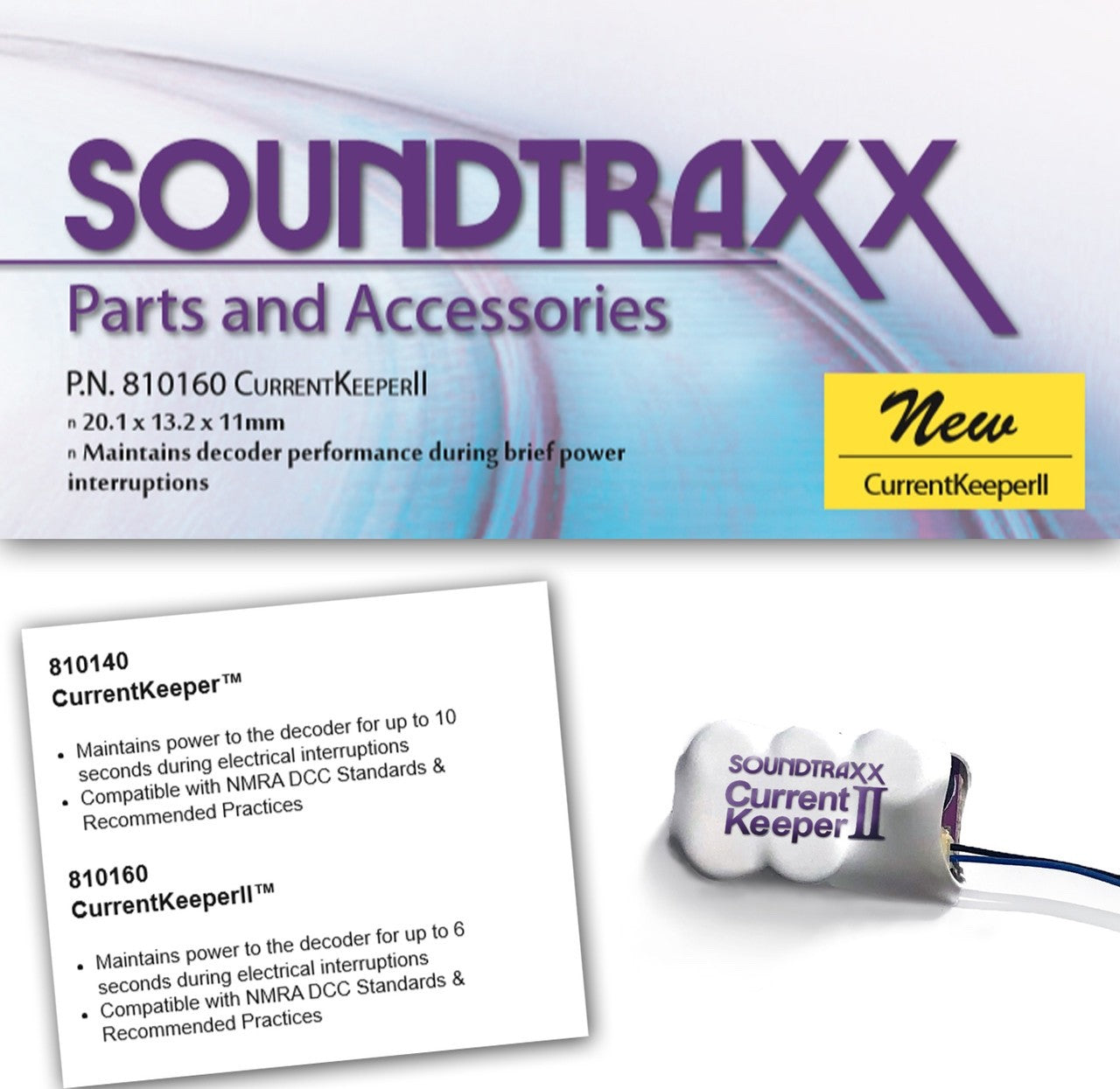 SoundTraxx 810160 CurrentKeeperII™