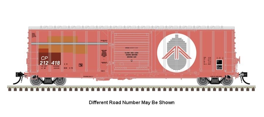 Atlas 20007538 HO Scale Master CNCF 5000 50' Boxcar Canadian Pacific CP #212553