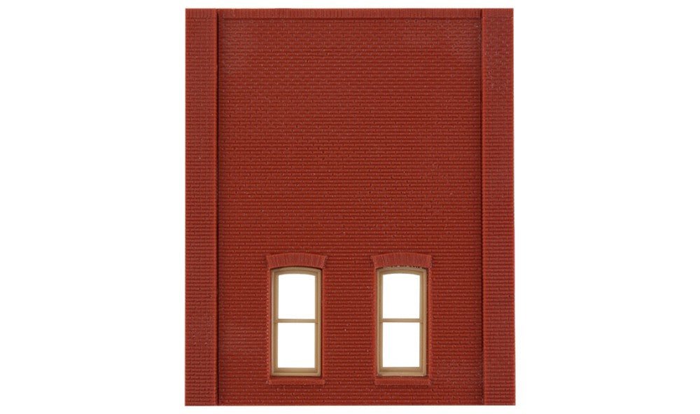 DPM 30137 HO Scale MBS Two - Story Rectangular 2 - Window (Low) Wall Section - Oakville Model Trains Depot