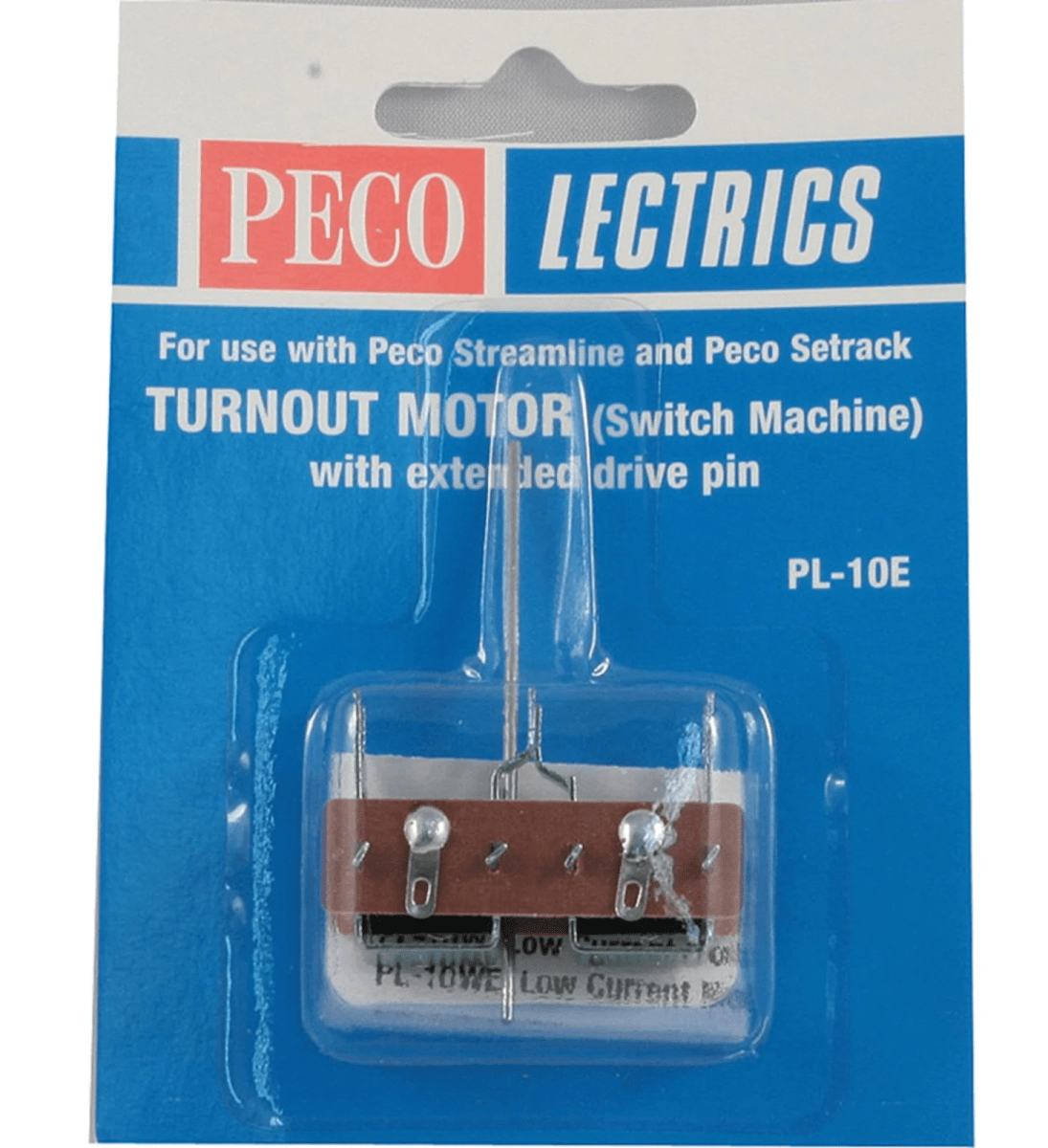 Peco PL - 10E Turnout Motor / Switch Machine with Extended Drive Pin - Oakville Model Trains Depot