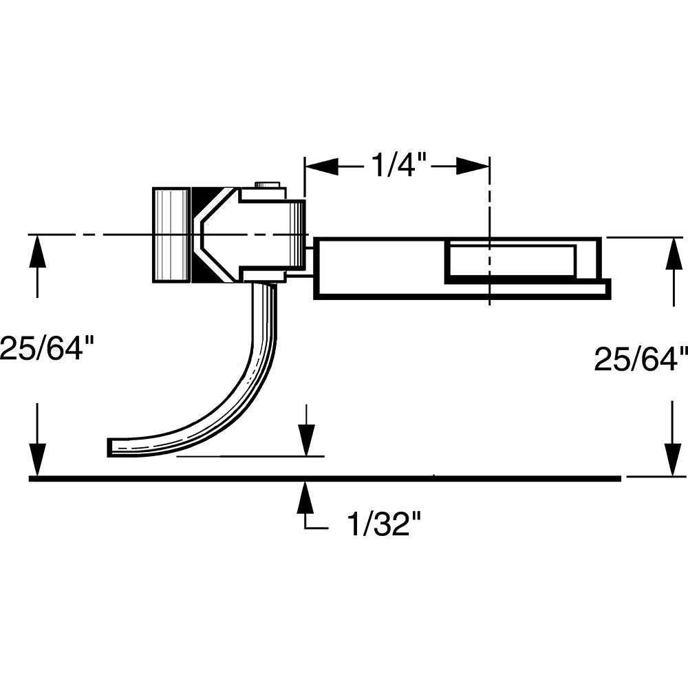 Kadee 24 HO Scale 20 - Series Plastic Couplers with Gearboxes - Short (1/4") Underset - Oakville Model Trains Depot