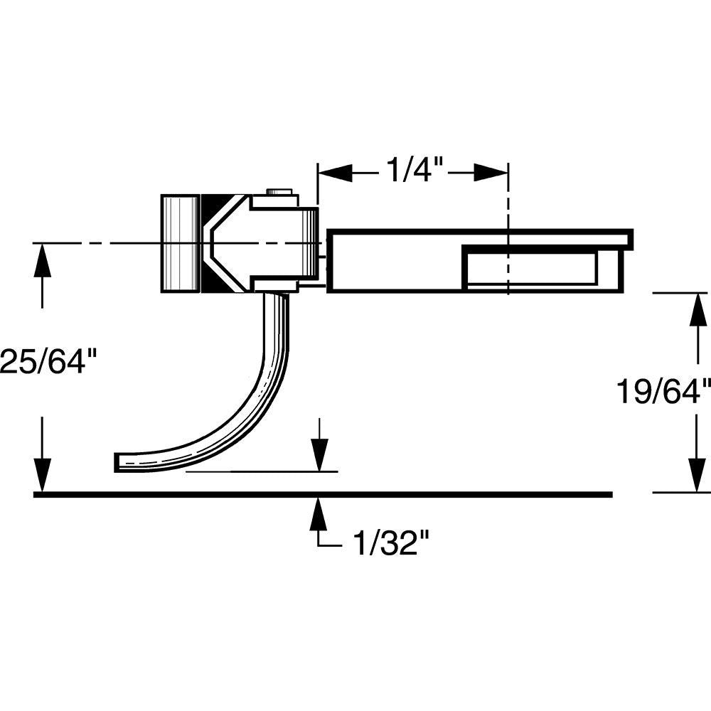Kadee 24 HO Scale 20 - Series Plastic Couplers with Gearboxes - Short (1/4") Underset - Oakville Model Trains Depot
