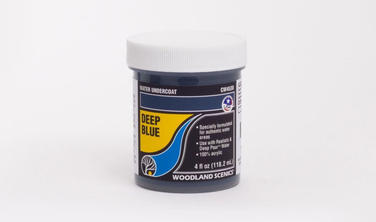 Woodland Scenics CW4530 Water Undercoat™ - Deep Blue - Oakville Model Trains Depot
