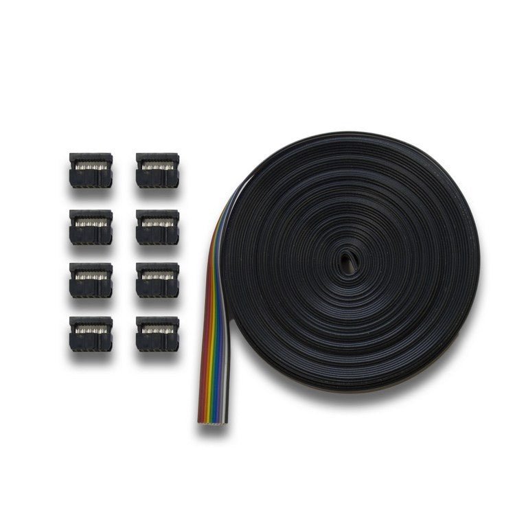 Digitrax SDCK Signal Driver Cable Kit (30' Ribbon + 8 × 10 - Pin Sockets for SE8C) - Oakville Model Trains Depot
