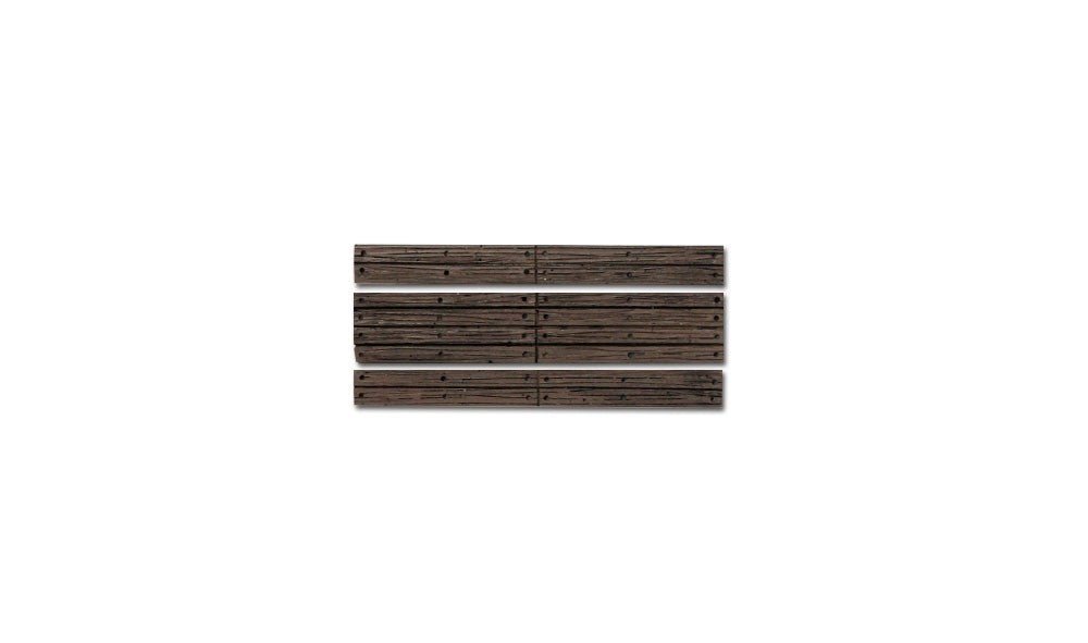 Woodland Scenics 1147 HO Scale Wood Grade Crossing 2 Sets - Oakville Model Trains Depot