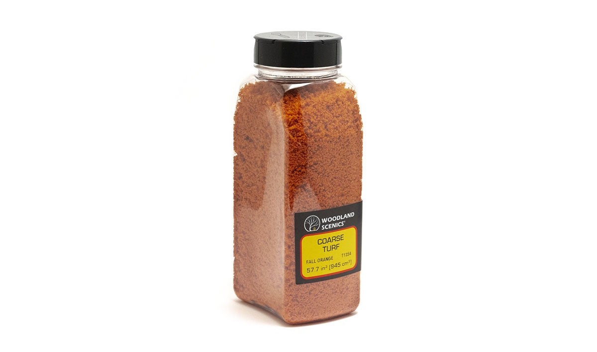 Woodland Scenics T1354 Coarse Turf Fall Orange Shaker