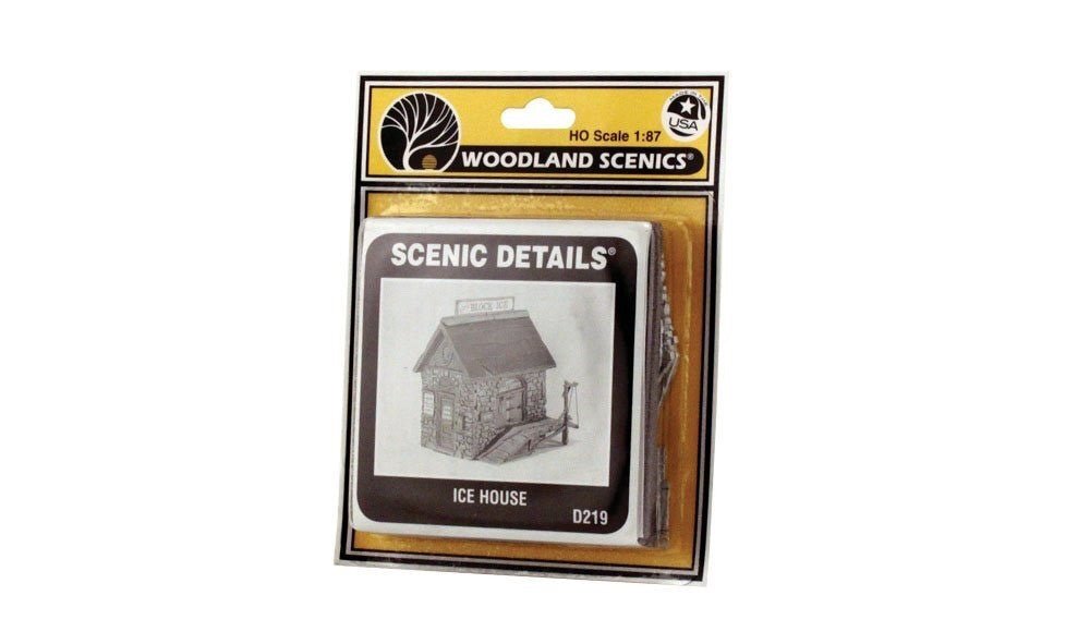 Woodland Scenics D219 HO Scale Ice House Kit - Oakville Model Trains Depot