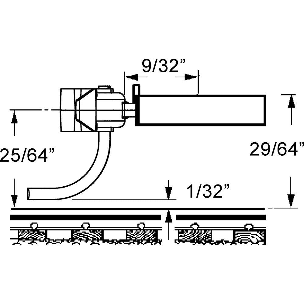 Kadee 148 HO Scale Whisker® Metal Couplers with Gearboxes - Medium (9/32") Centerset - Oakville Model Trains Depot