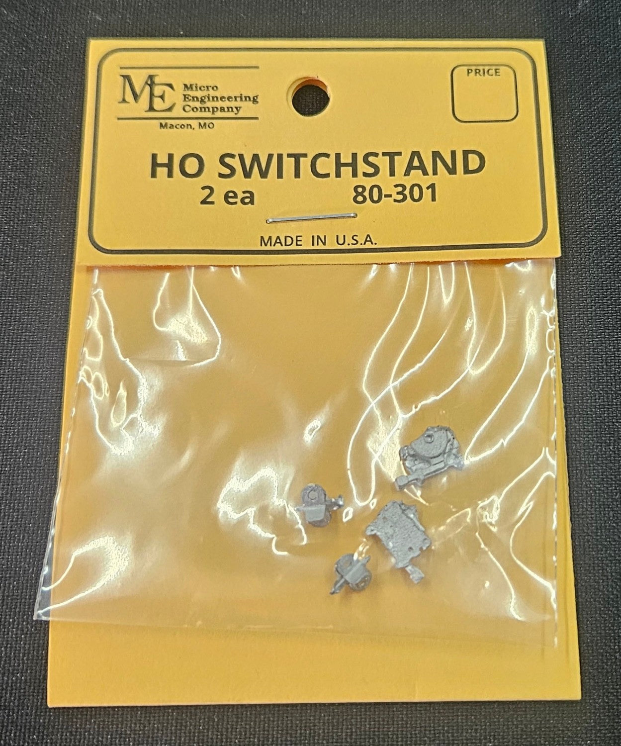 Micro Engineering 80-301 HO Scale Switchstand - 2pcs