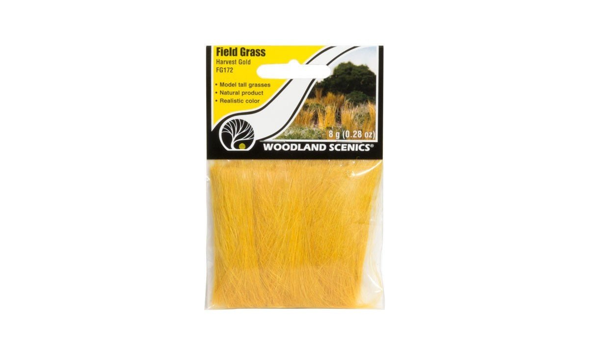 Woodland Scenics FG172 Field Grass Harvest Gold - Oakville Model Trains Depot