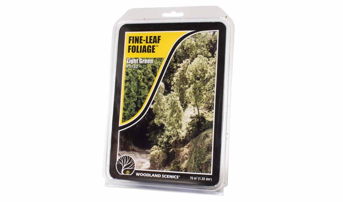 Woodland Scenics 1132 Fine-Leaf Foliage™ Light Green