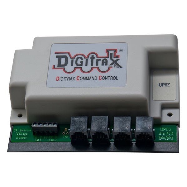 Digitrax UP6Z LocoNet Universal Panel + 3A Z Scale Voltage Reducer - Oakville Model Trains Depot