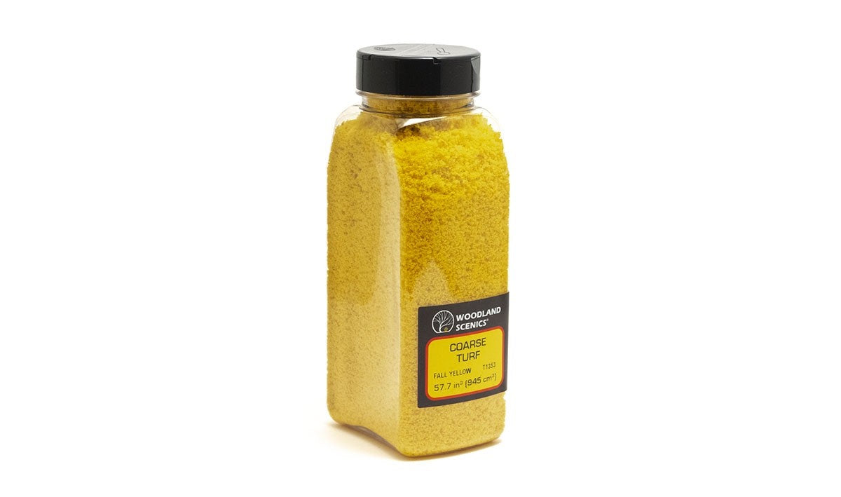 Woodland Scenics T1353 Coarse Turf Fall Yellow Shaker