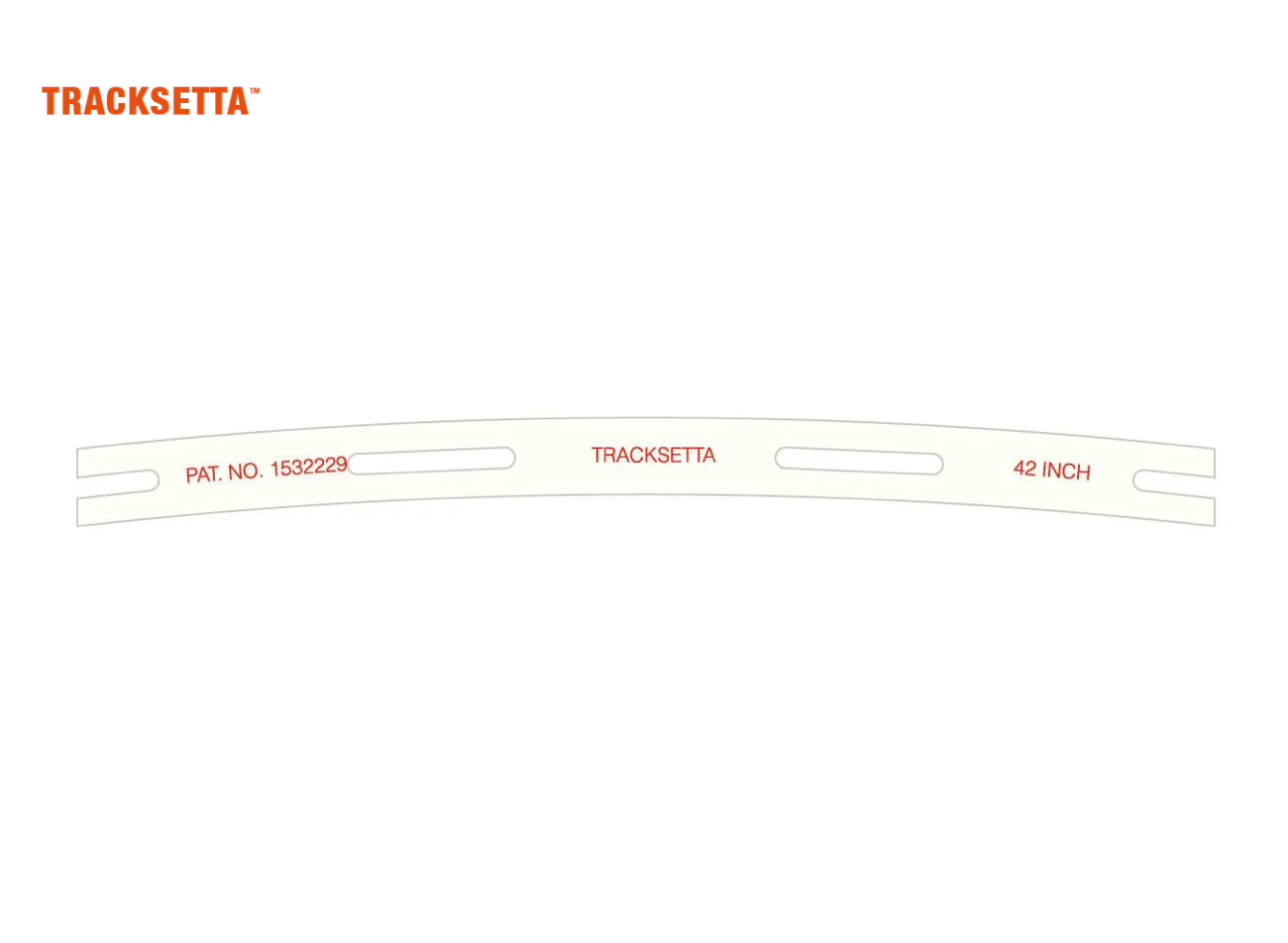 Peco Tracksetta OOT42 HO/OO Track Laying Template 42"/106.7cm Radius Curve - New