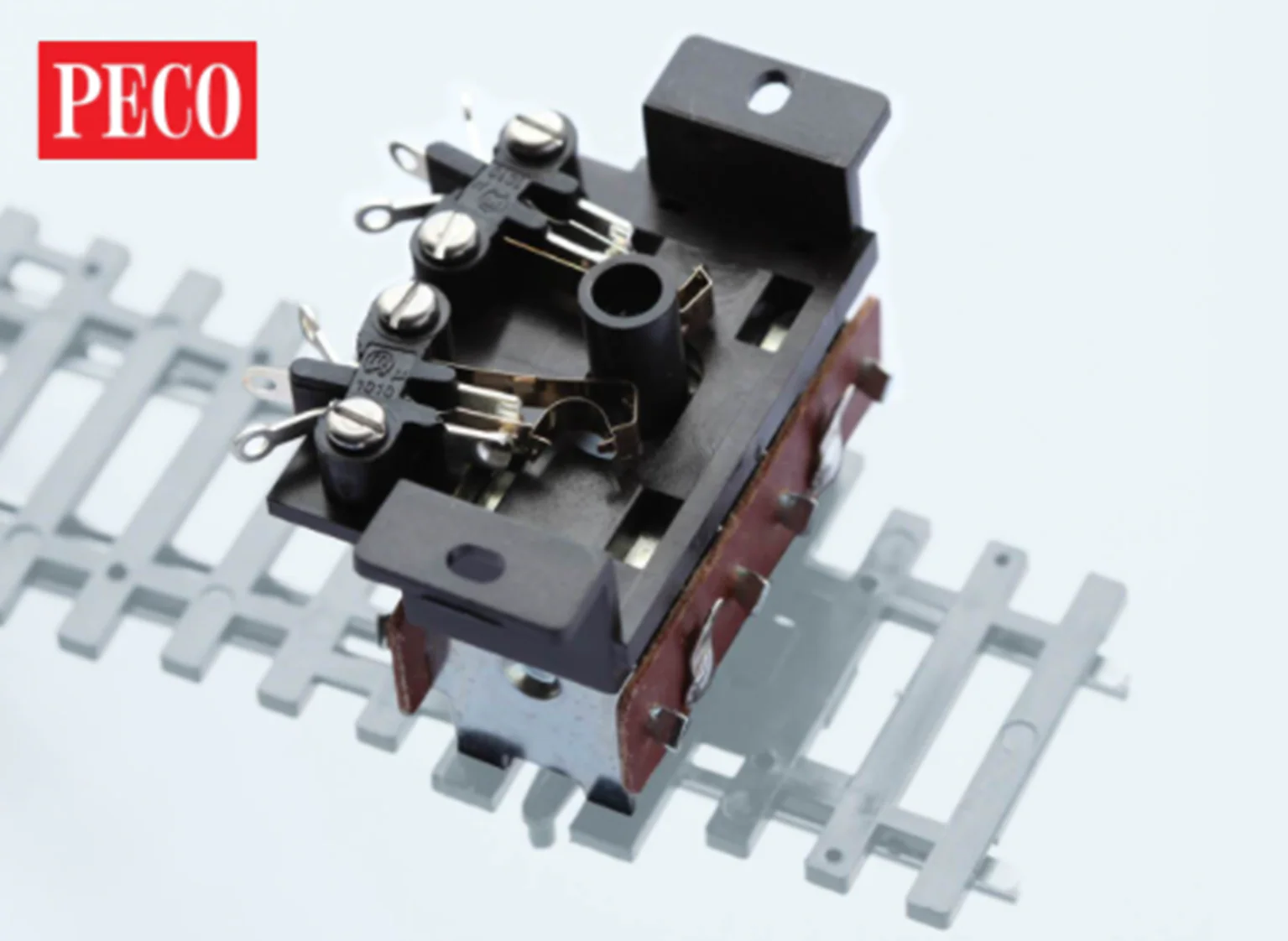 Peco PL-15 Turnout Motor Mounting Twin Microswitch - NEW