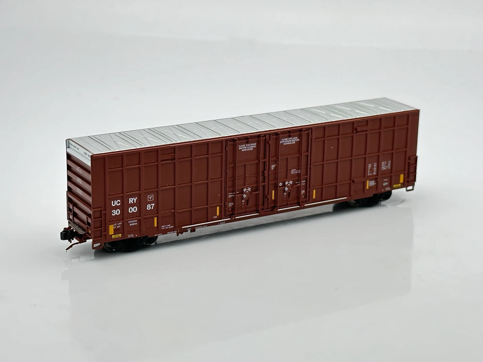 Aurora Miniatures 602097 N Greenbrier 7550 cf 60’ Plate F Boxcar #300087 - New