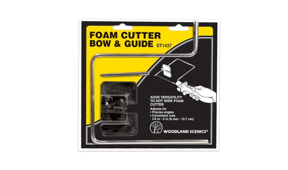 Woodland Scenics ST1437 Hot Wire Foam Cutter Attachment: Bow & Guide
