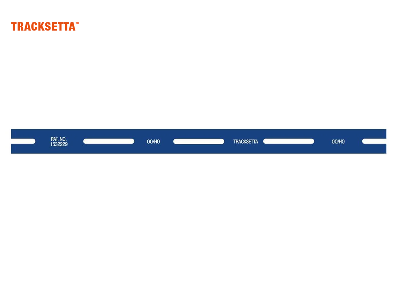 Peco Tracksetta OOT10 HO/OO Scale Track Laying Template 10"/25.4cm Straight