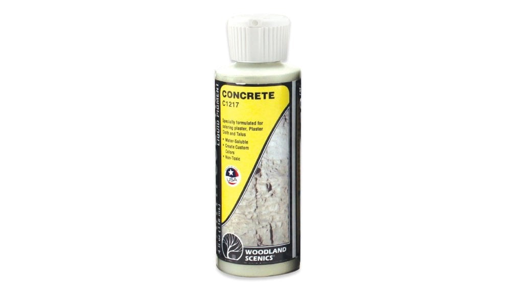 Woodland Scenics 1217 Earth Colors™ Concrete Liquid Pigment 4 fl oz / 118 mL