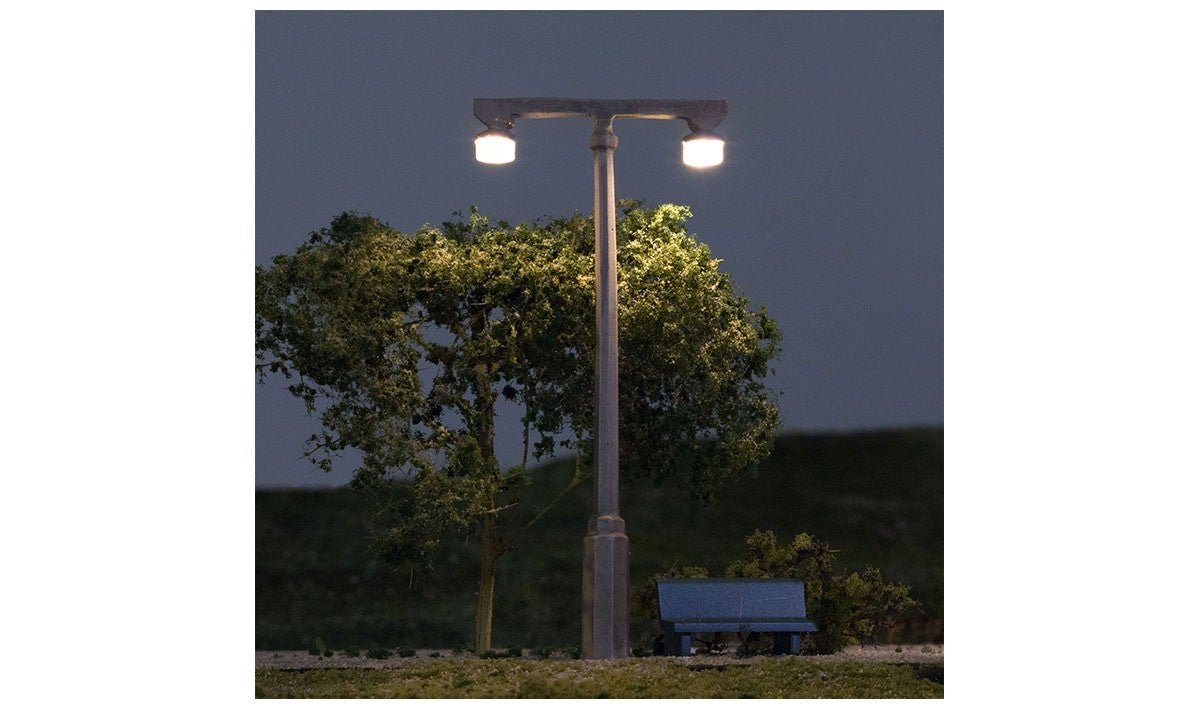 Woodland Scenics JP5676 OO/HO Scale Twin Lamp - Oakville Model Trains Depot
