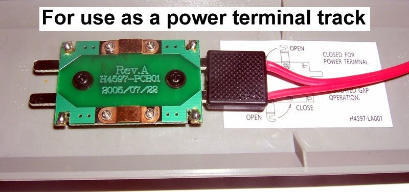 Bachmann 44597 HO Scale 9" Power Terminal With Insulated Gap