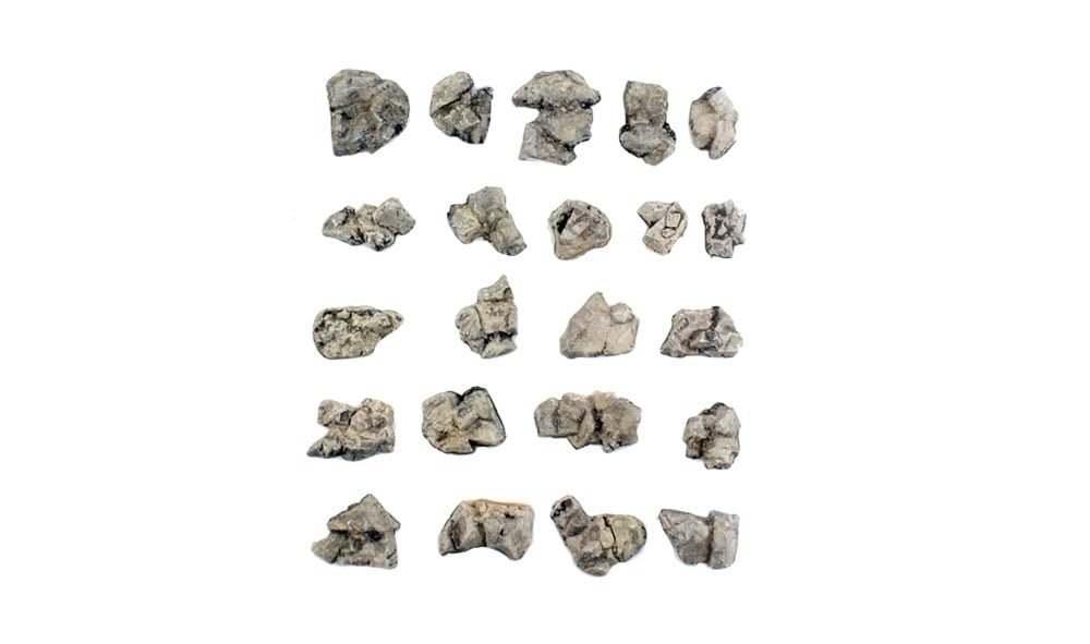 Woodland Scenics 1142 Boulder Ready Rocks 22pcs - Oakville Model Trains Depot