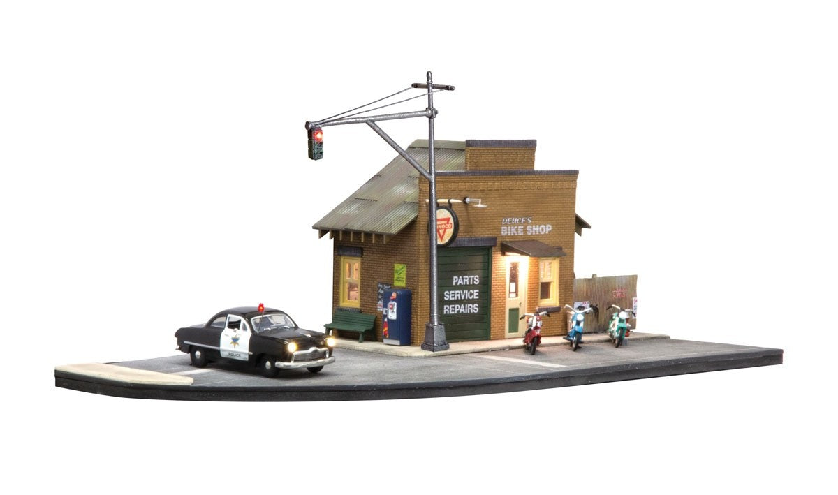 Woodland Scenics JP5666 O Scale Mast Arm Traffic Lights