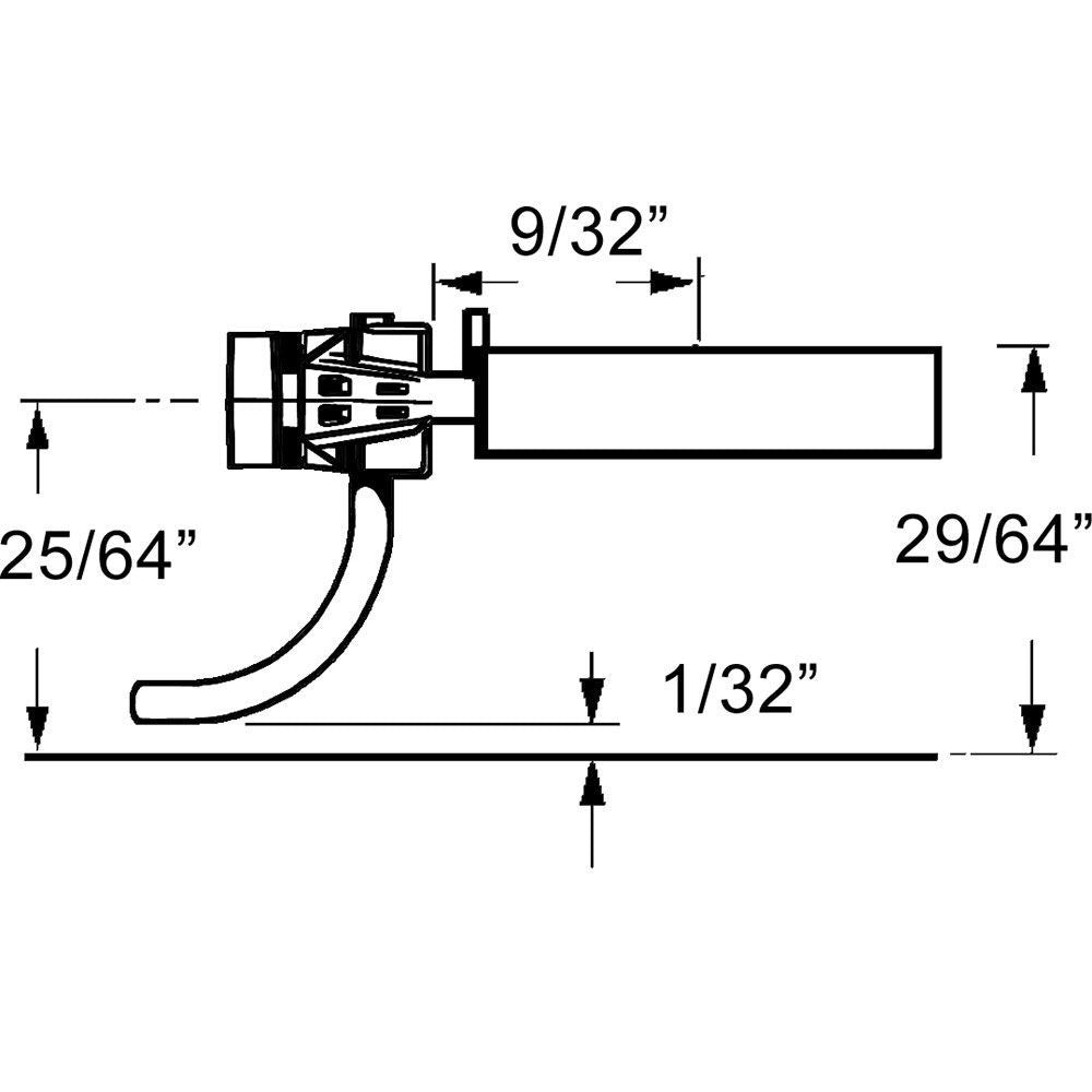 Kadee 158 HO Scale Whisker® Scale Metal Couplers w/Gearboxes Medium (9/32") Centerset - Oakville Model Trains Depot