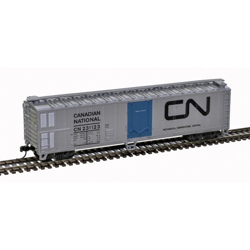 Atlas 50006473 N Scale Trainman 50' Mech Reefer Canadian National CN# 231120