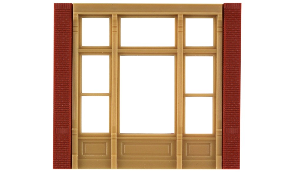 Woodland Scenics DPM 30142 HO Scale Street Level Victorian Window Kit