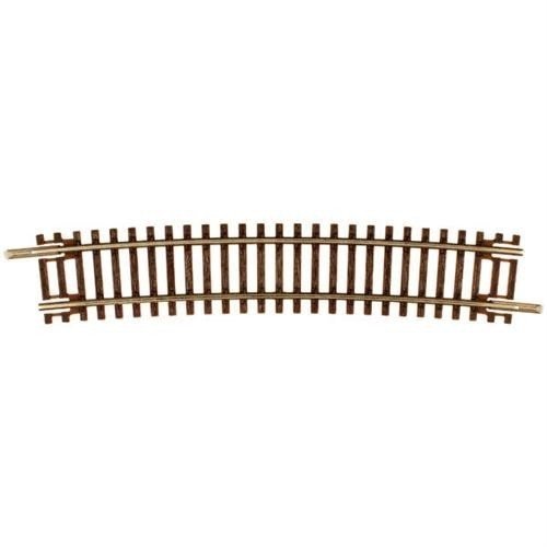 Atlas 2023 N Scale Code 55 17.5" Radius Curve Track Half Curve - 6pcs - Oakville Model Trains Depot