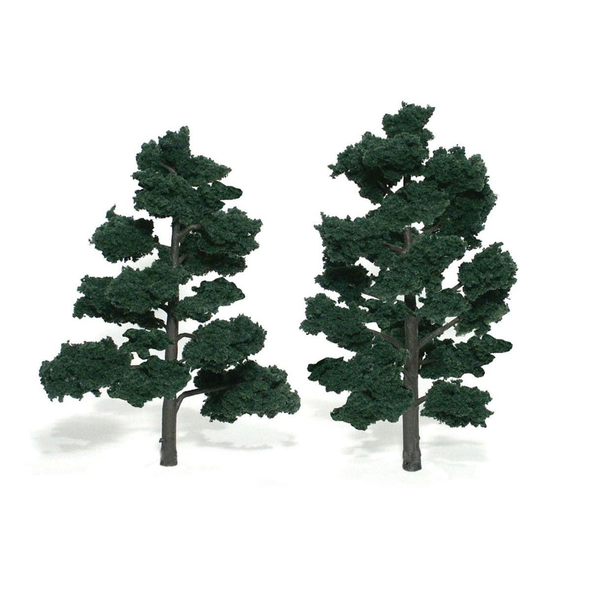 Woodland Scenics TR1517 7" Dark Green Tress - 2/pkg - Oakville Model Trains Depot