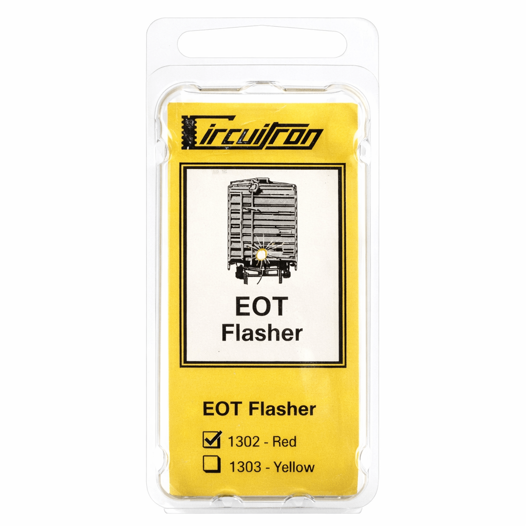 Circuitron 1302 End - Of - Train (EOT) Flasher Red Light Driver - Oakville Model Trains Depot