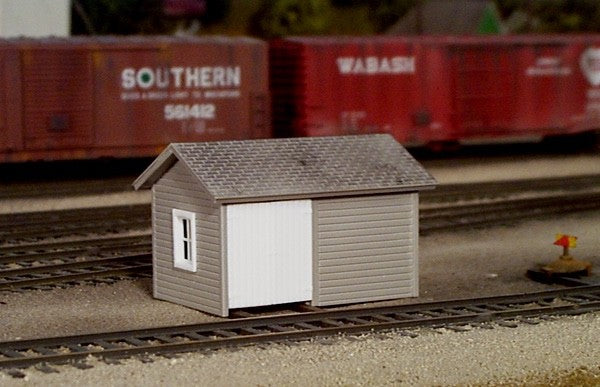 Pikestuff 0006 HO Scale Handcar Shed Kit