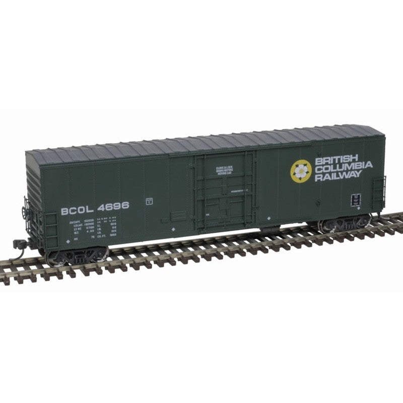 Atlas 20006536 HO Scale British Columbia NSC 50' Newsprint Box Car #4698 - New