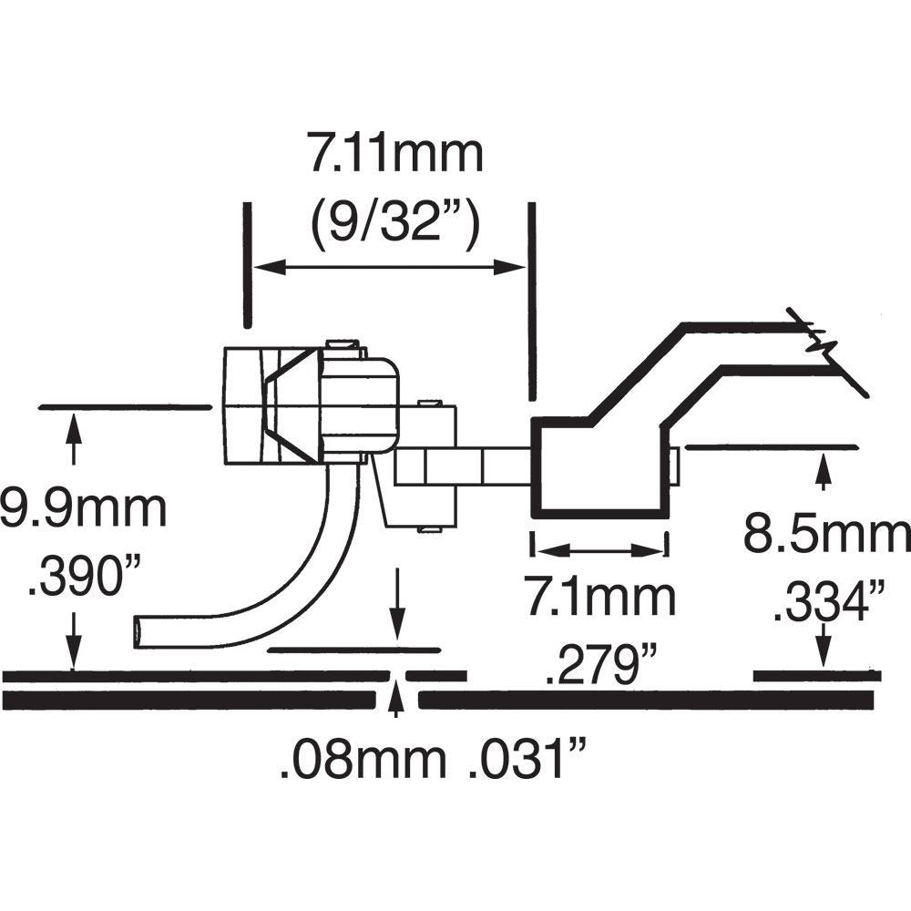 Kadee 17 HO Scale NEM 362 European - Style Couplers - Short (7.11mm , 9/32") - Oakville Model Trains Depot