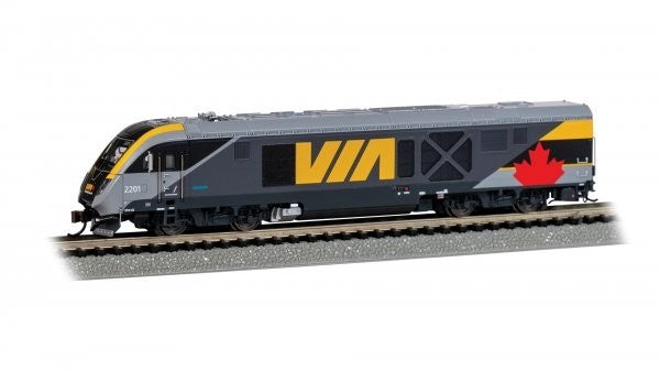 Bachmann 69051 N Siemens SCV-42 Charger - VIA Rail #2201 - DCC/Sound