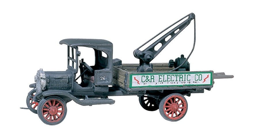 Woodland Scenics D217 HO Scale Service Truck (1914 Diamond T) Kit - Oakville Model Trains Depot