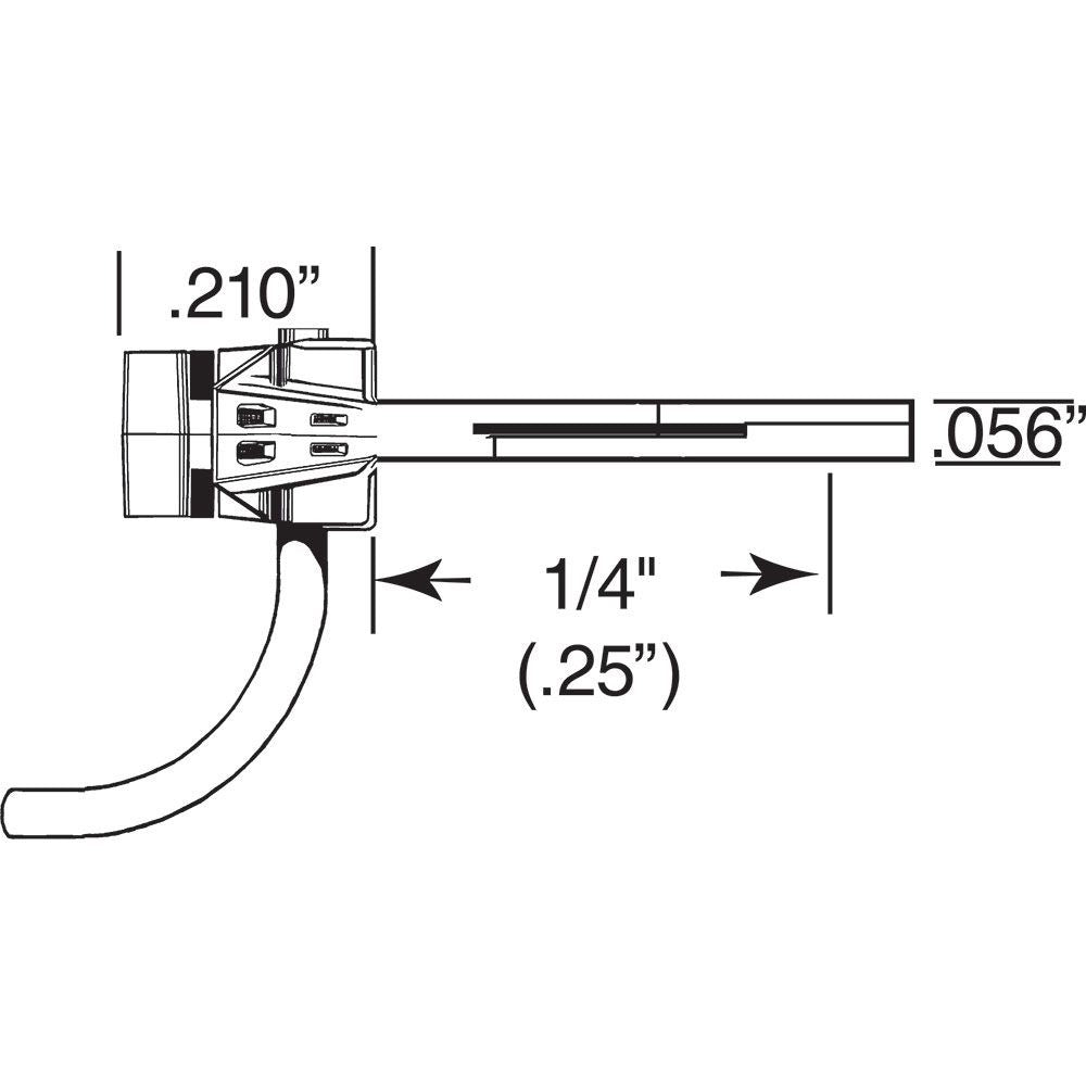 Kadee 153 HO "Scale" Whisker® Metal Couplers - Short (1/4") Centerset Shank 2pr