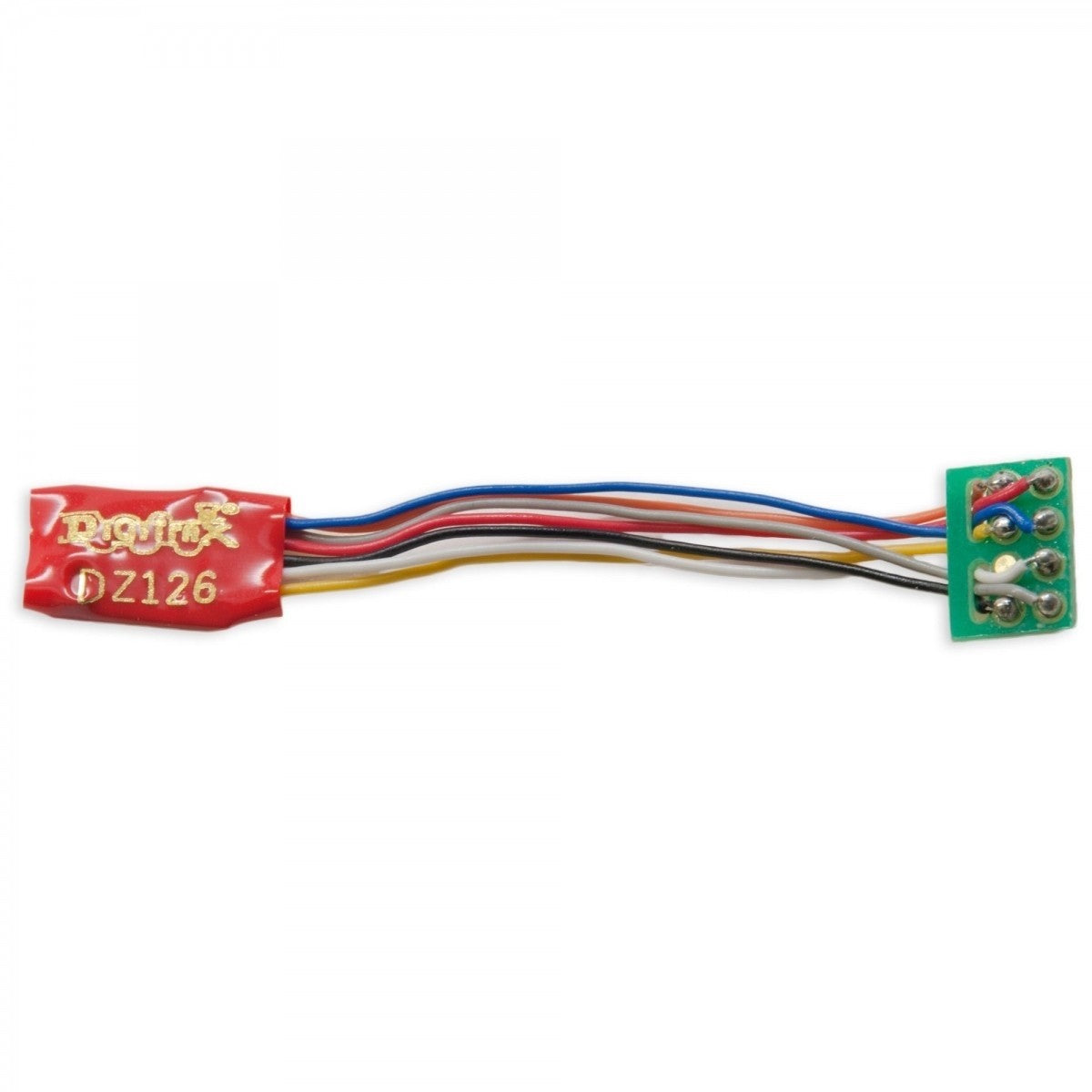 Digitrax DZ126PS 1 Amp Z/N/HO Scale Decoder with DCC Medium Plug with 1' Harness