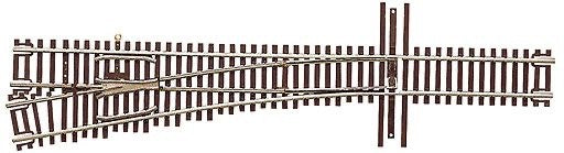 Atlas 2050 N Scale Code 55 LH Left Hand #5 Turnout