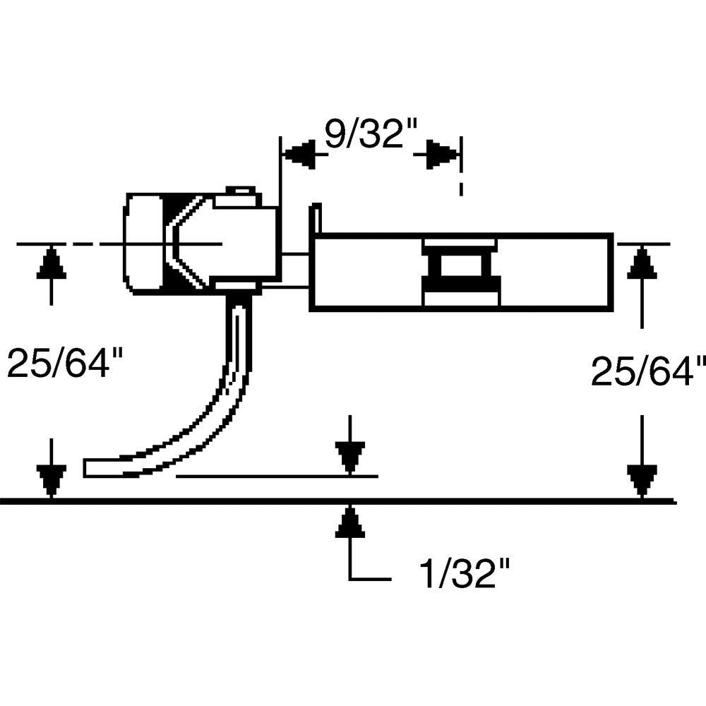 Kadee 147 HO Scale Whisker® Metal Couplers with Gearboxes - Medium (9/32") Underset - Oakville Model Trains Depot