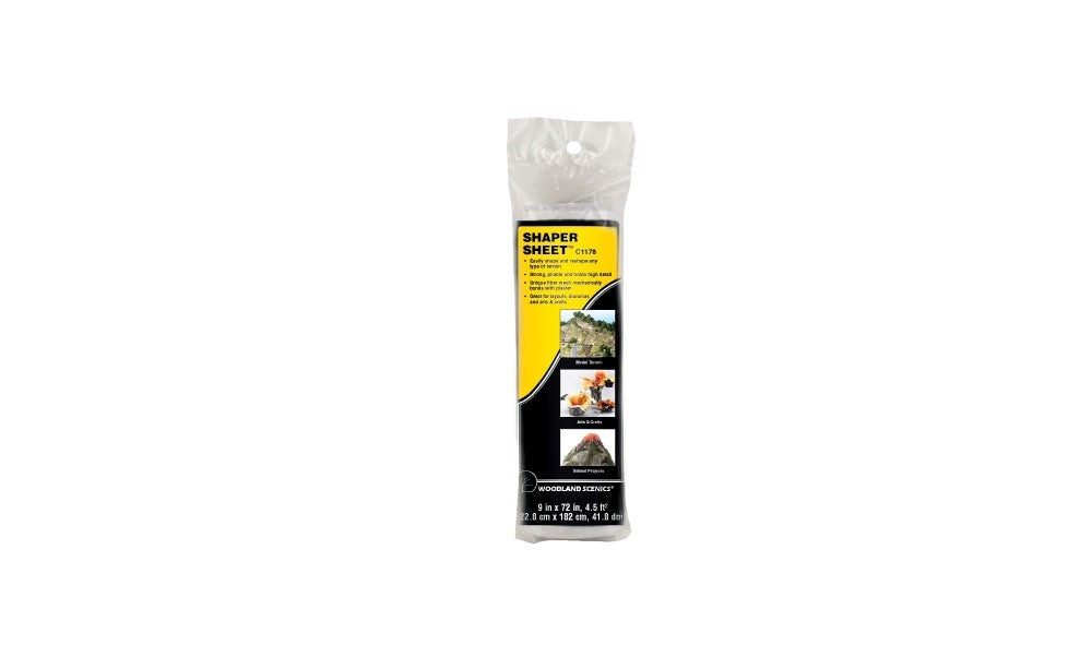 Woodland Scenics 1178 Shaper Sheet® Roll 9" x 72" - New