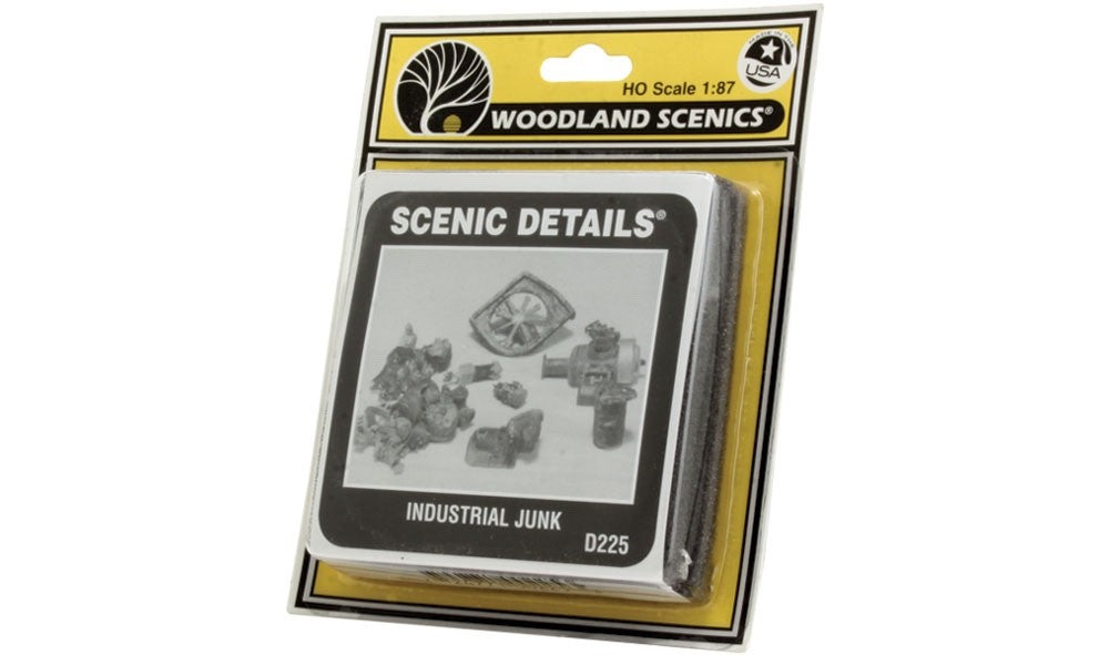 Woodland Scenics D225 HO Scale Industrial Junk Kit