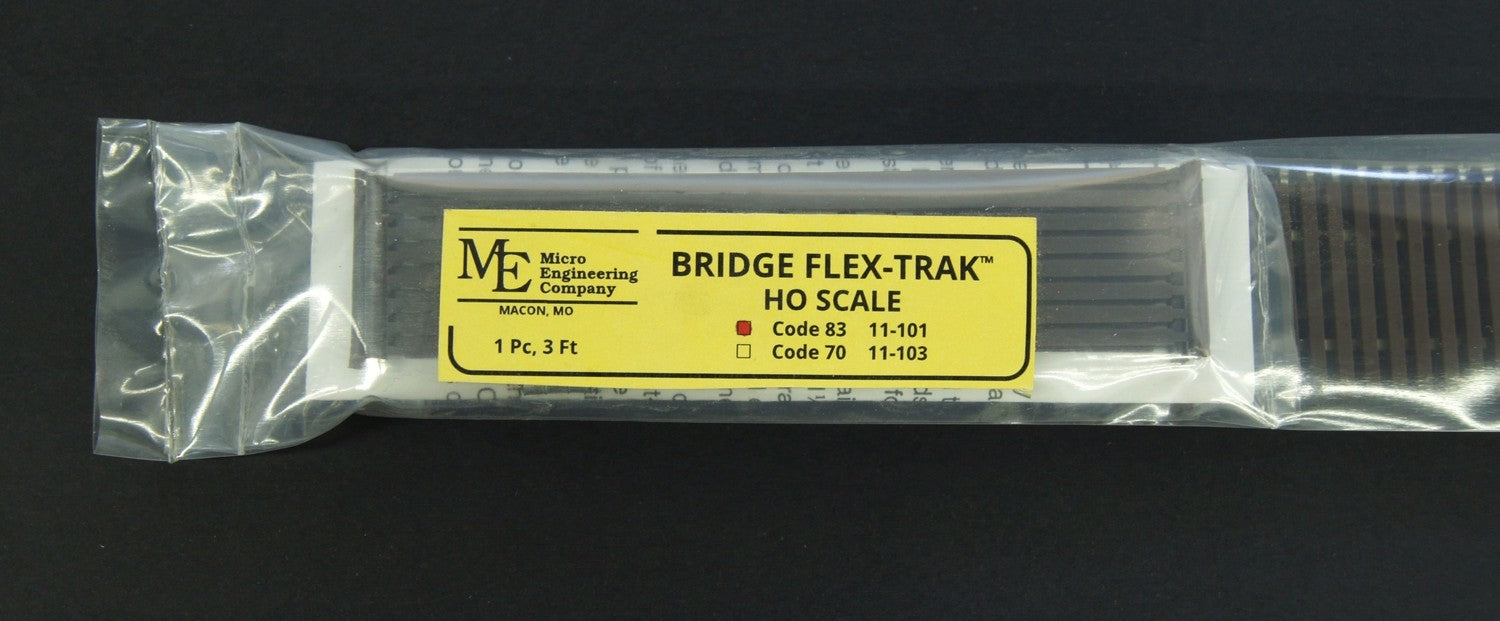 Micro Engineering 11-101 HO Scale Code 83 Non-Weathered Bridge Flex-Track