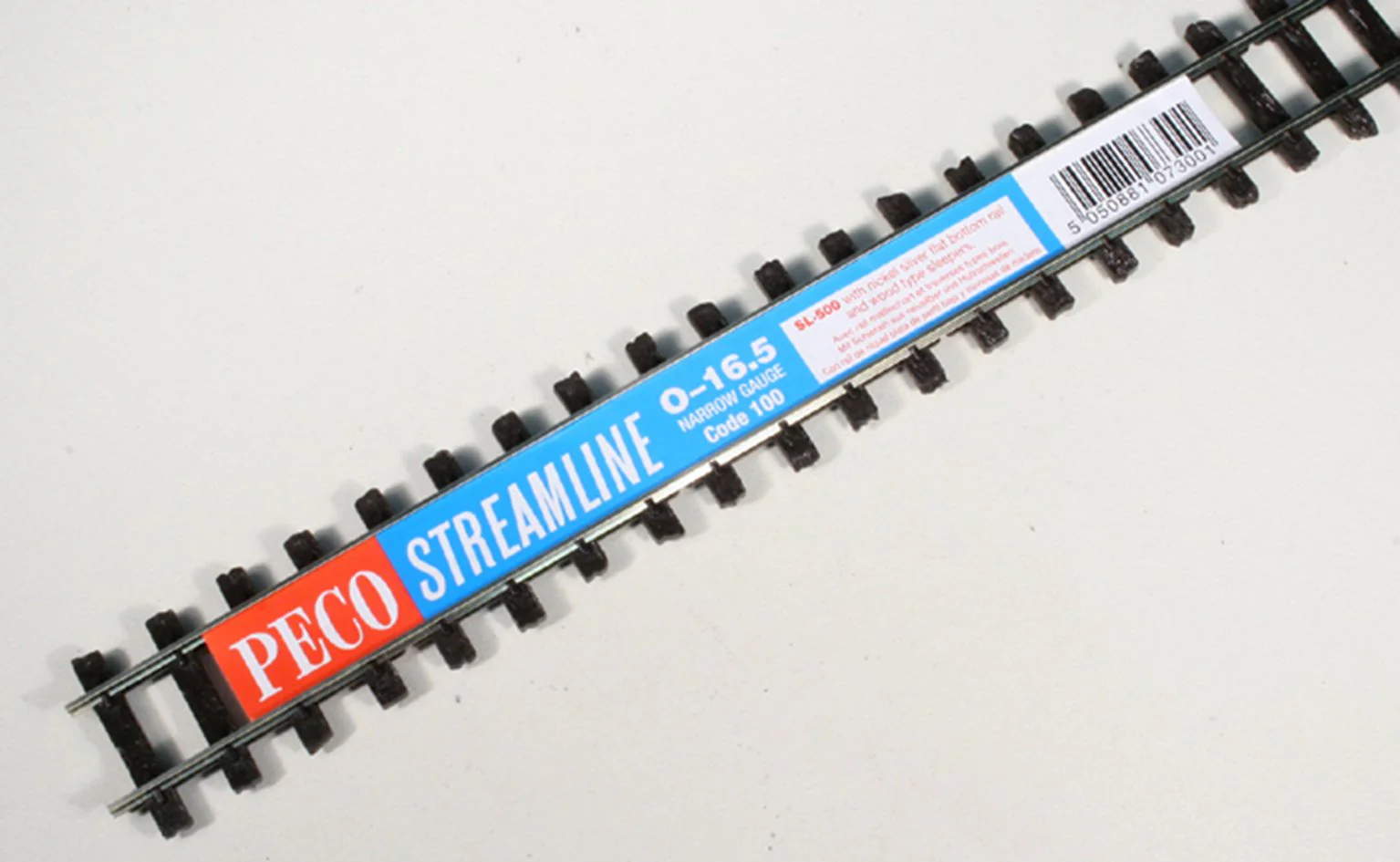 Peco SL-500 On30 Scale Code 100 Wooden Tie Flex Track Streamline 12pcs - New